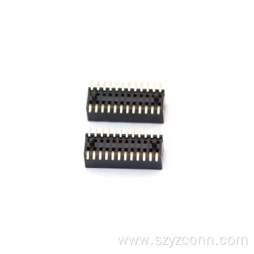 0.8mm Pitch Female Header Dual Row SMT